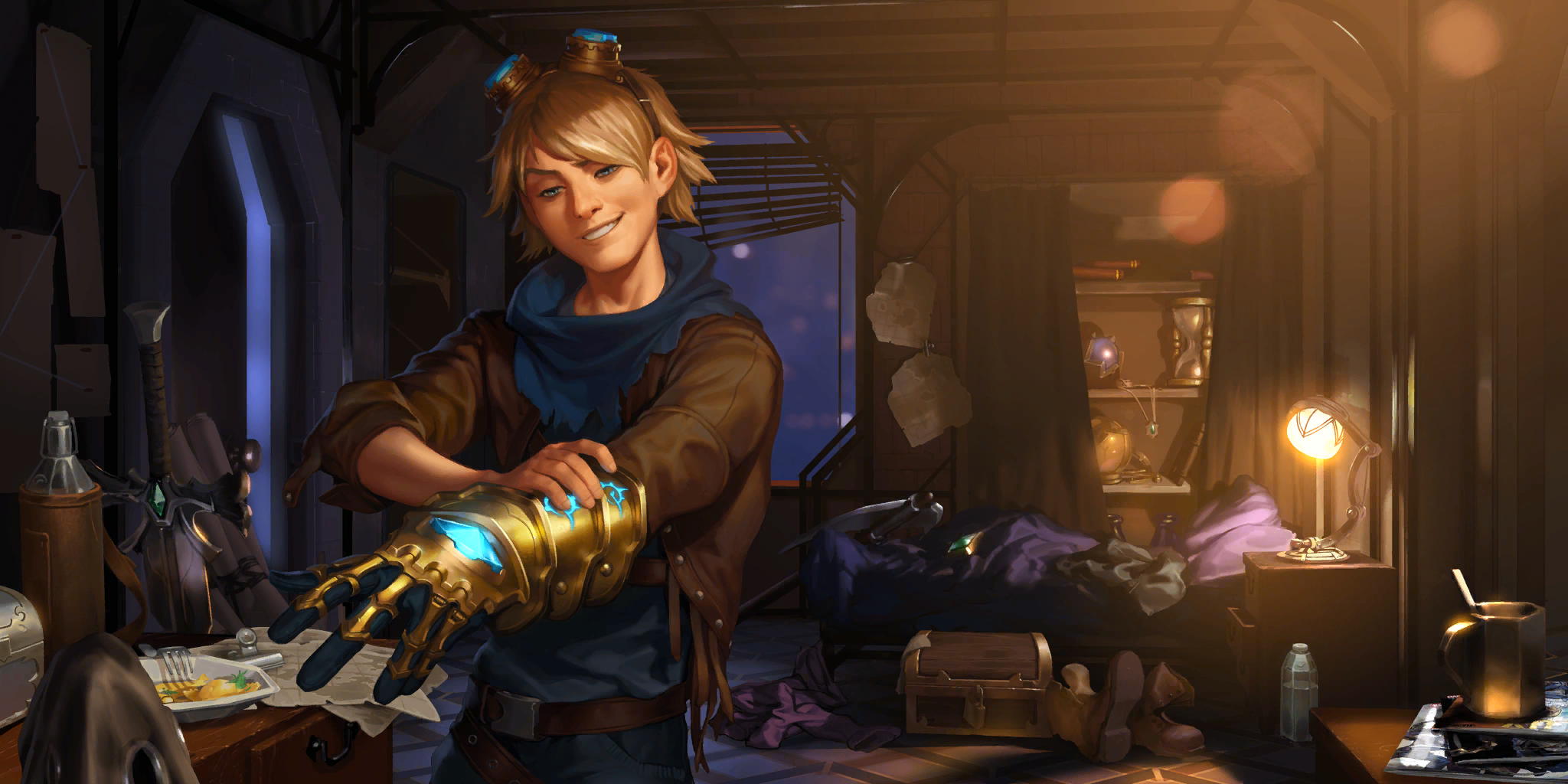 Ezreal sur Legends of Runeterra, infos sur le champion de LoR - Carte de Piltover et Zaun